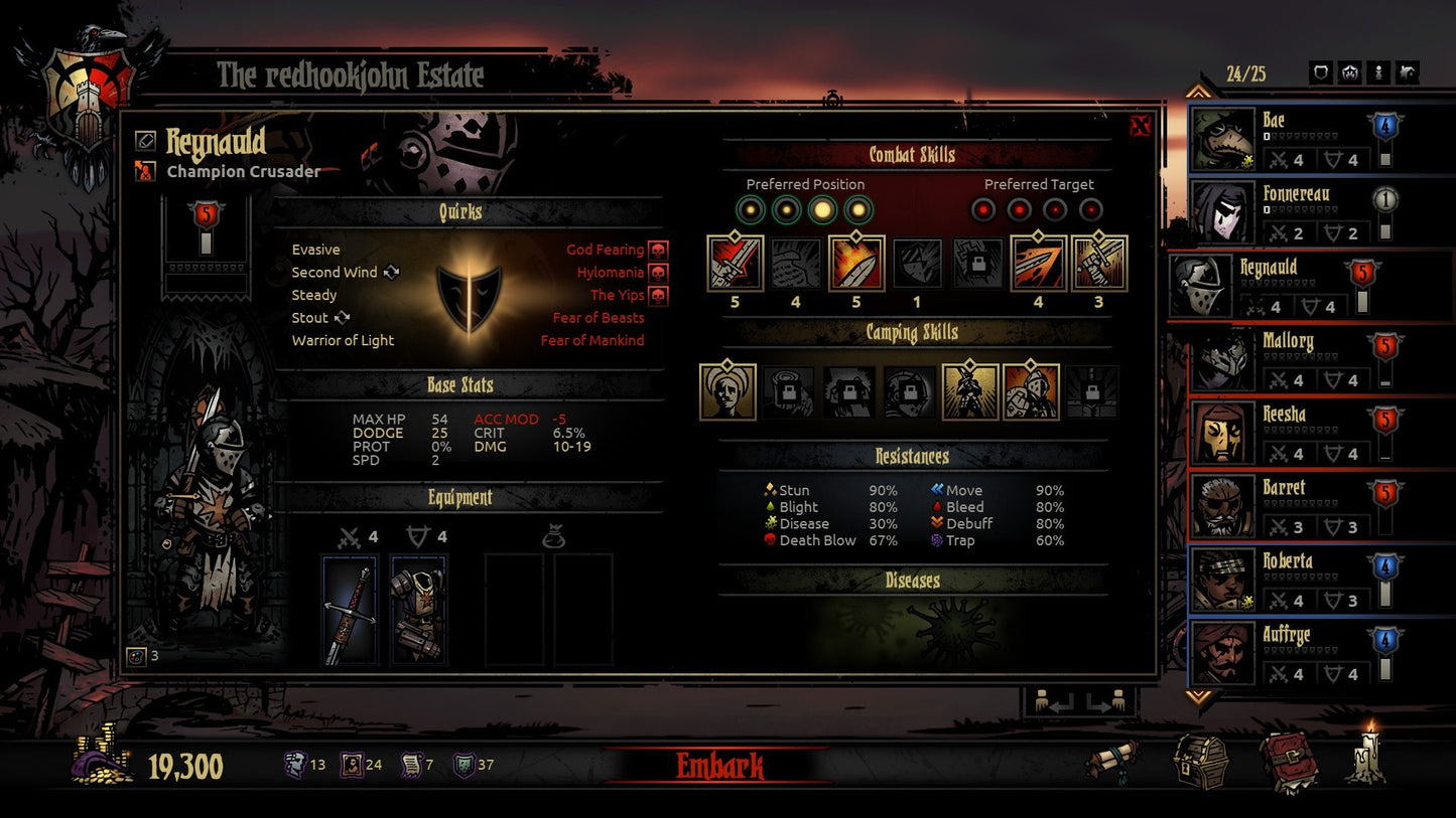 Darkest Dungeon (PC) - Steam Gift - GLOBAL   - Red Hook Studios [Email/Instant Delivery]