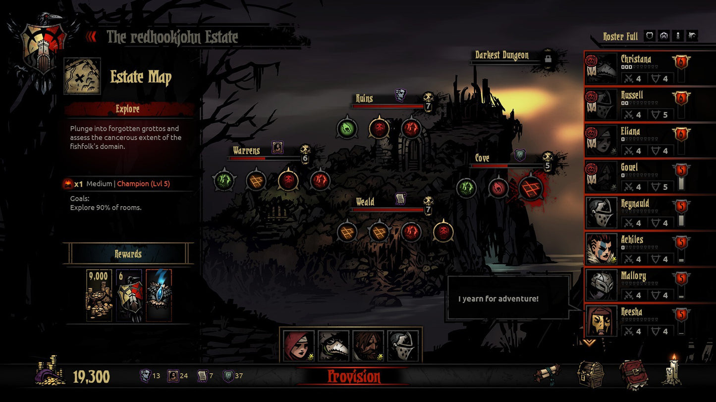 Darkest Dungeon (PC) - Steam Key - GLOBAL   - Red Hook Studios [Email/Instant Delivery]