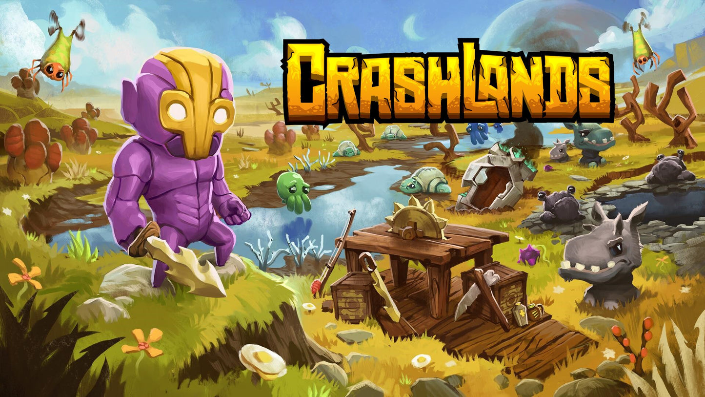 Crashlands (PC) - Steam Key - GLOBAL   - Butterscotch Shenanigans [Email/Instant Delivery]