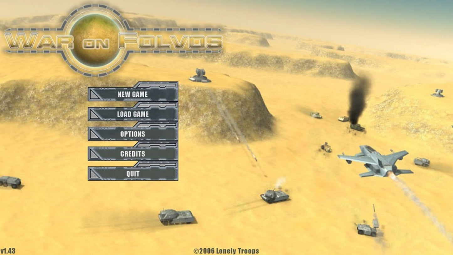 War on Folvos Steam Key GLOBAL   - Lonely Troops [Email/Instant Delivery]