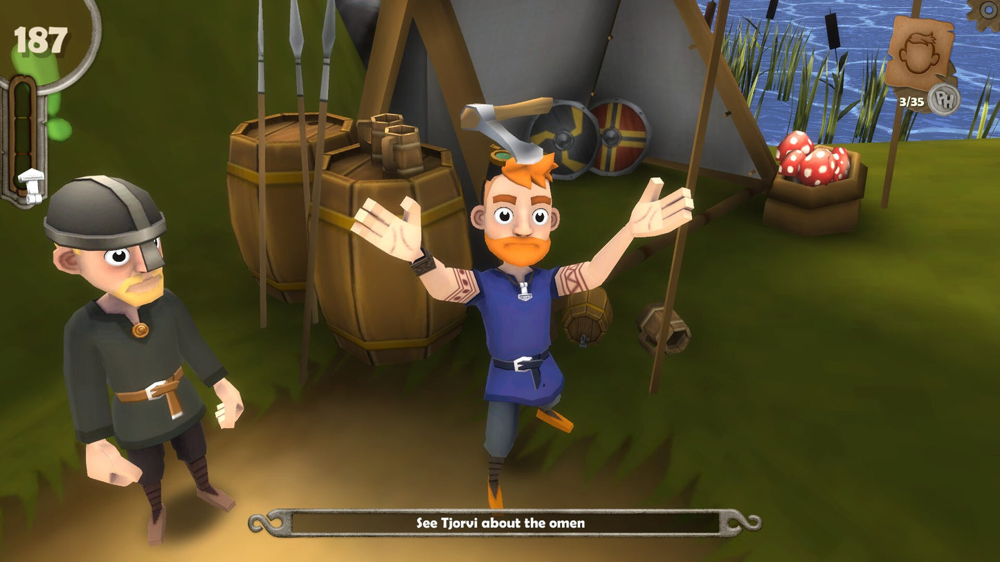 Playing History: Vikings (PC) - Steam Key - GLOBAL   - Serious Games Interactive [Email/Instant Delivery]