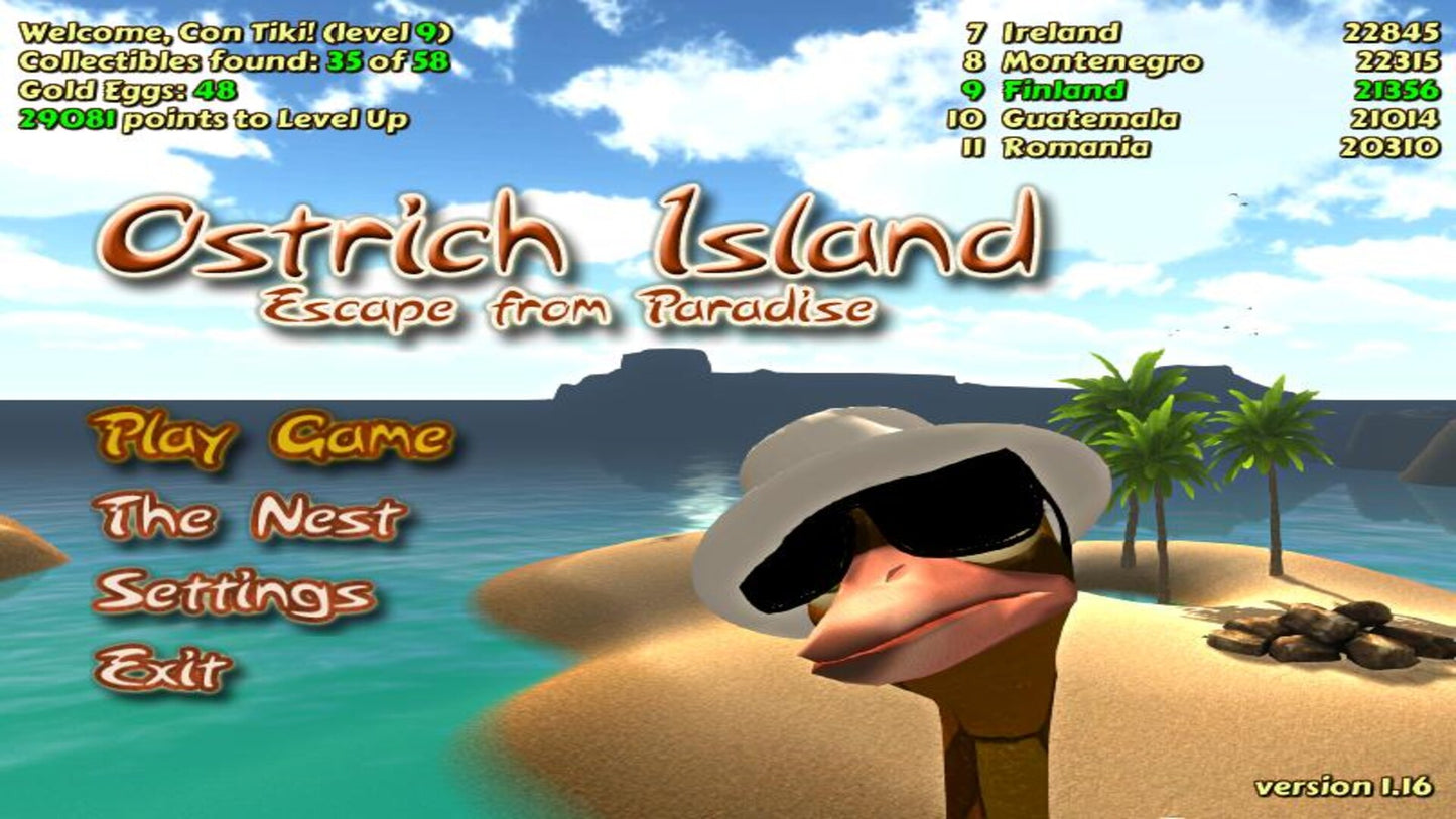 Ostrich Island Steam Key GLOBAL   - MeDungeon Ltd. [Email/Instant Delivery]