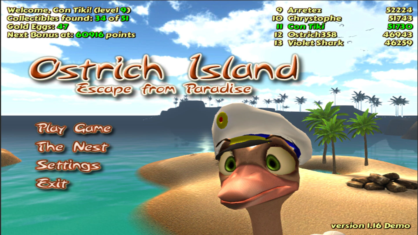 Ostrich Island Steam Key GLOBAL   - MeDungeon Ltd. [Email/Instant Delivery]
