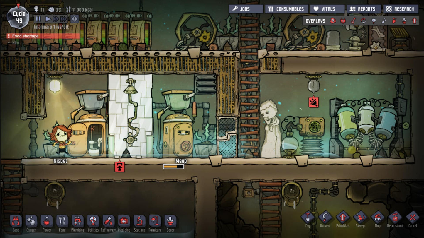 Oxygen Not Included (PC) - Steam Gift - NORTH AMERICA   - Klei Entertainment [Email/Instant Delivery]