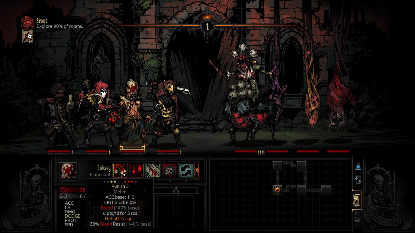 Darkest Dungeon: The Crimson Court Steam Key GLOBAL   - Red Hook Studios [Email/Instant Delivery]