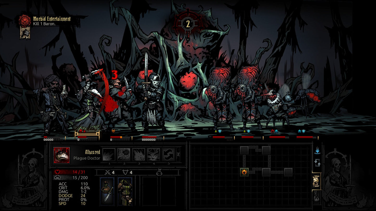 Darkest Dungeon: The Crimson Court Steam Key GLOBAL   - Red Hook Studios [Email/Instant Delivery]