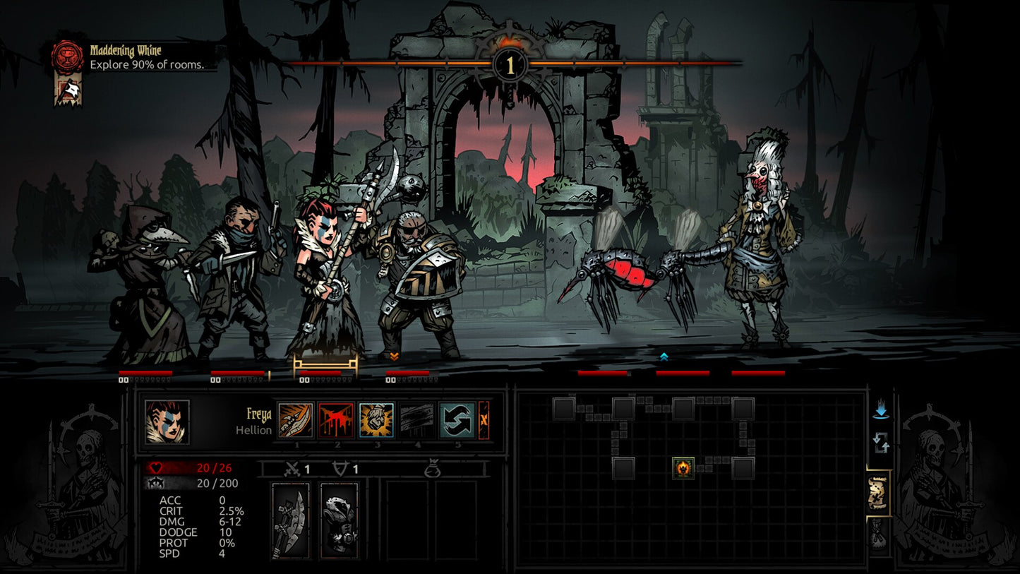 Darkest Dungeon: The Crimson Court Steam Key GLOBAL   - Red Hook Studios [Email/Instant Delivery]