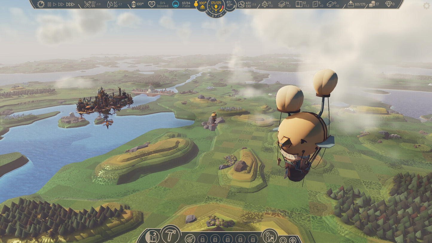 Airborne Empire (PC) - Steam Gift - GLOBAL   - The Wandering Band [Email/Instant Delivery]