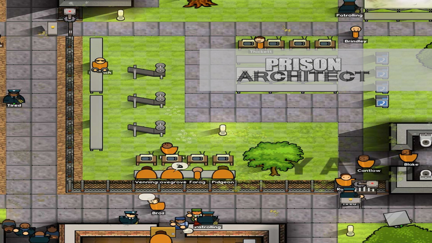 Prison Architect Steam Key GLOBAL   - Introversion Software [Email/Instant Delivery]
