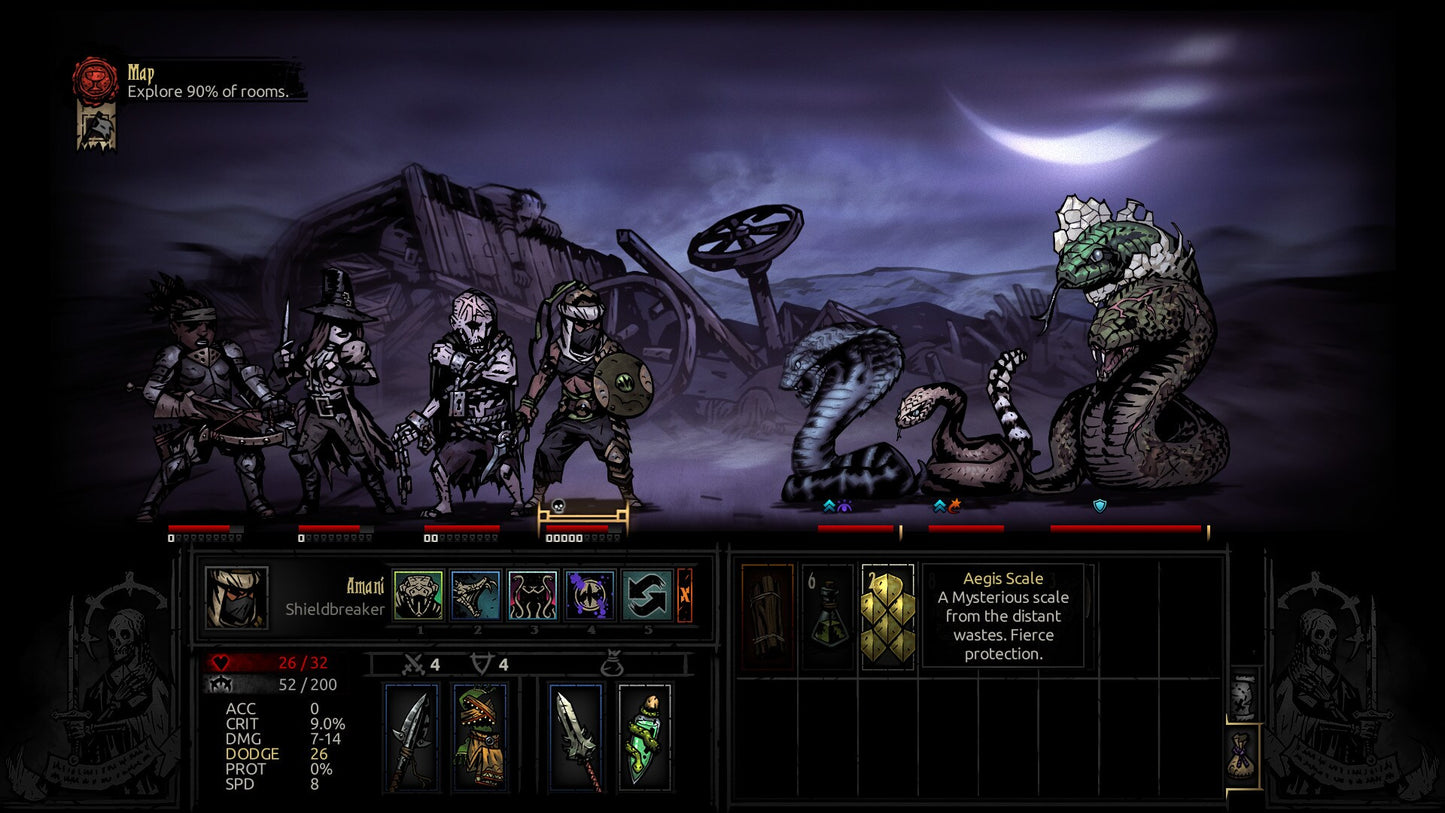 Darkest Dungeon: The Shieldbreaker (PC) - Steam Gift - GLOBAL   - Red Hook Studios [Email/Instant Delivery]