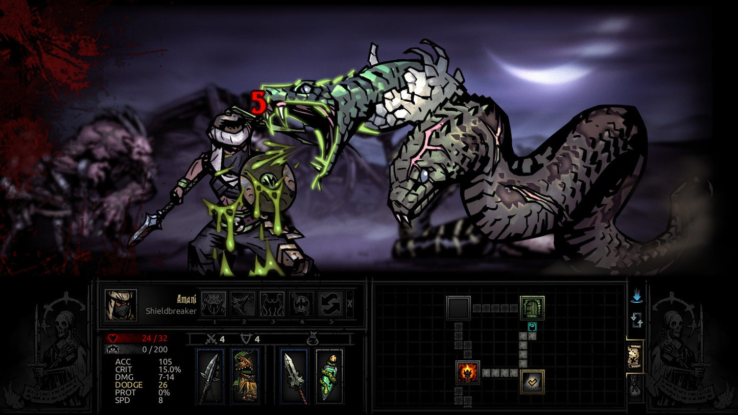 Darkest Dungeon: The Shieldbreaker (PC) - Steam Gift - NORTH AMERICA   - Red Hook Studios [Email/Instant Delivery]
