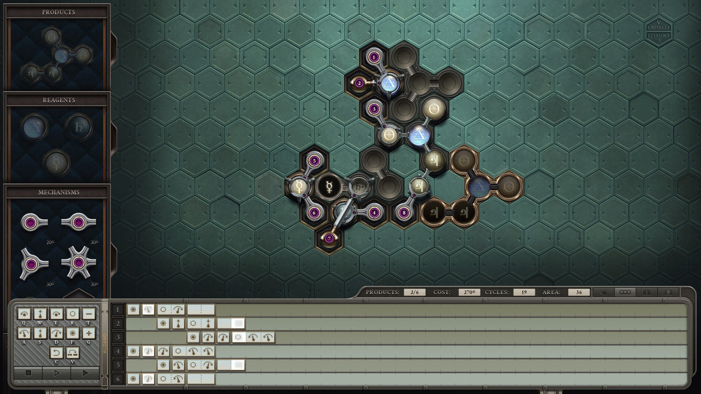 Opus Magnum (PC) - Steam Key - GLOBAL   - Zachtronics [Email/Instant Delivery]