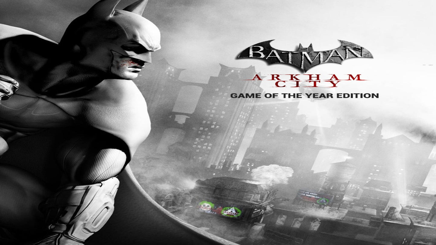 Batman: Arkham City | GOTY Edition (PC) - Steam Key - GLOBAL   - Feral Interactive (Mac) [Email/Instant Delivery]