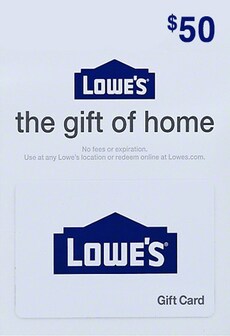 Lowe's 50 USD - Lowe's Key - UNITED STATES  [Email/Instant Delivery]