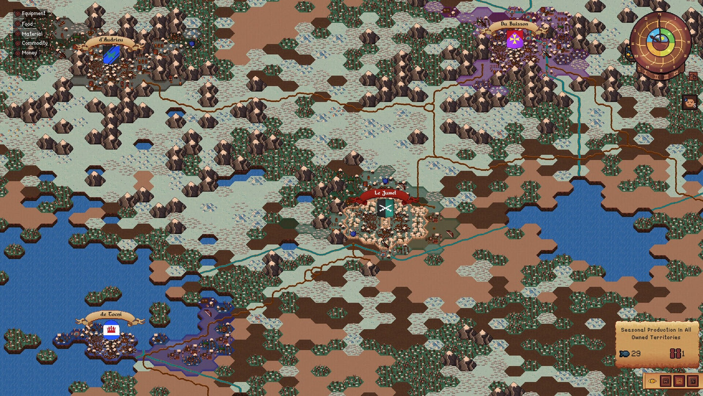 Lords & Villeins: The Great Houses (PC) - Steam Key - NORTH AMERICA  [Email/Instant Delivery]