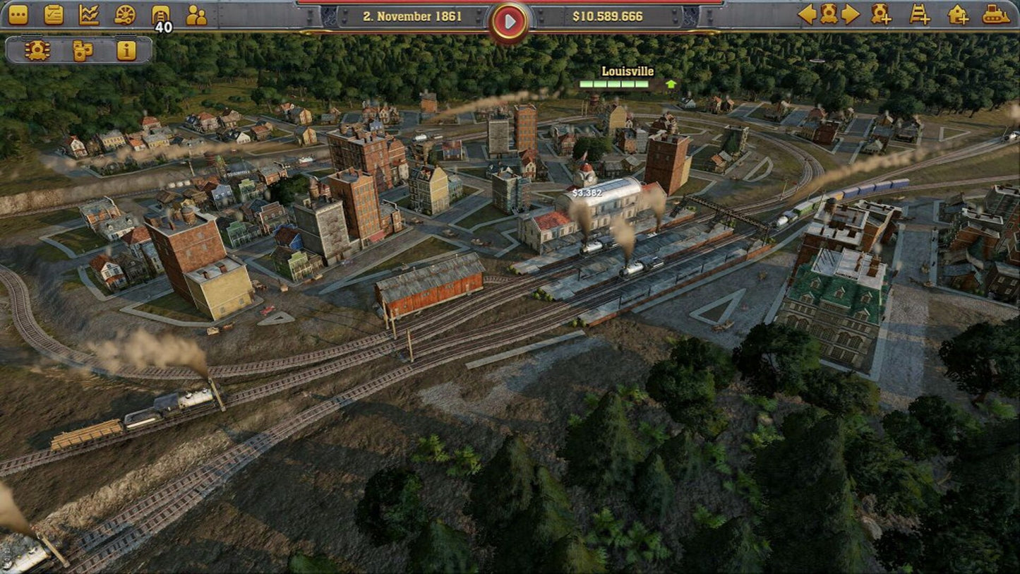 Railway Empire (PC) - Steam Key - NORTH AMERICA   - Kalypso Media Digital [Email/Instant Delivery]