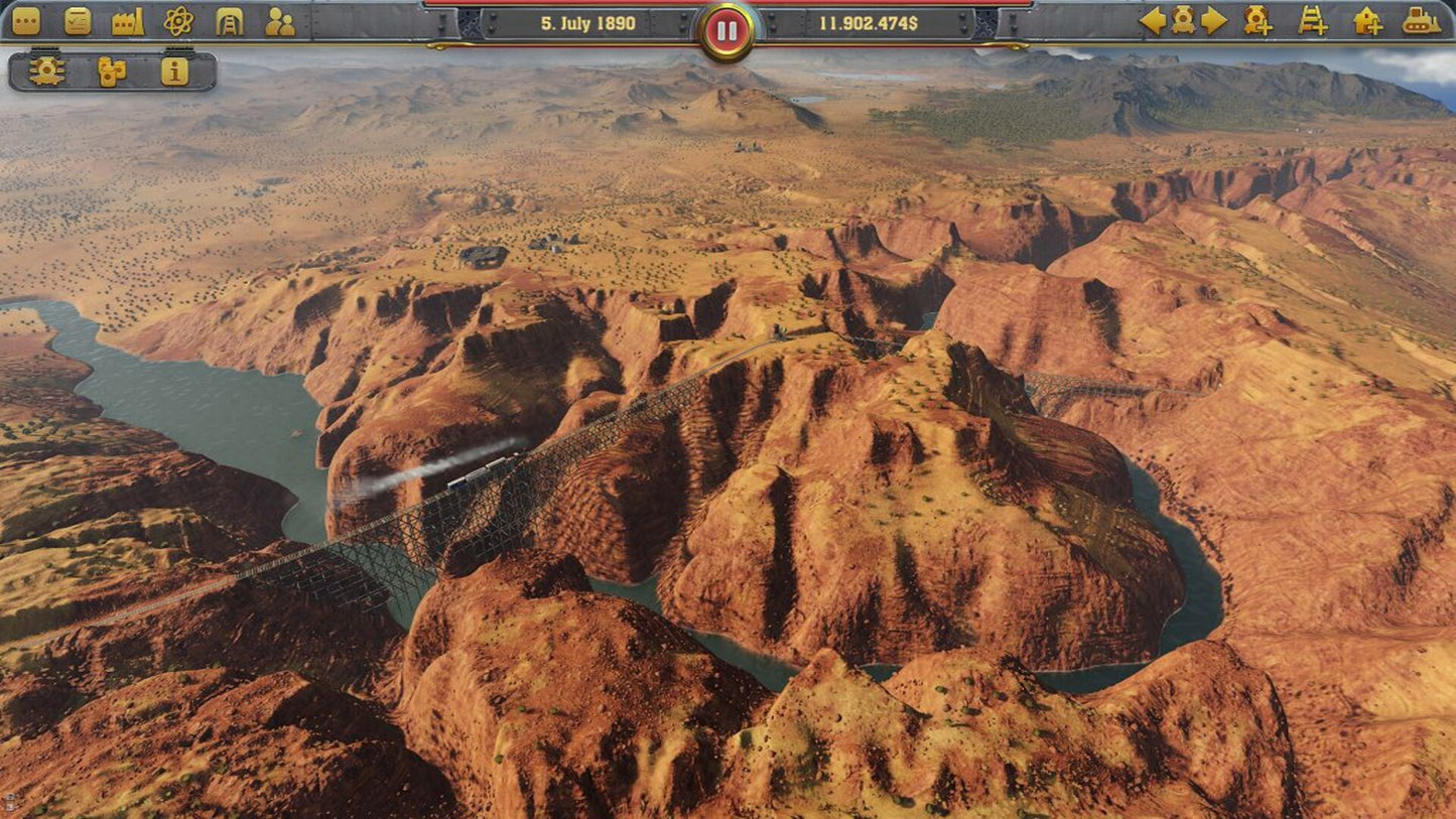Railway Empire (PC) - Steam Key - NORTH AMERICA   - Kalypso Media Digital [Email/Instant Delivery]