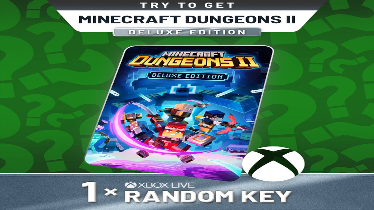 Try To Get Minecraft Dungeons II - Random Deluxe  1 Key (Xbox Series X/S, PC) - Xbox Live Key - GLOBAL  [Email/Instant Delivery]