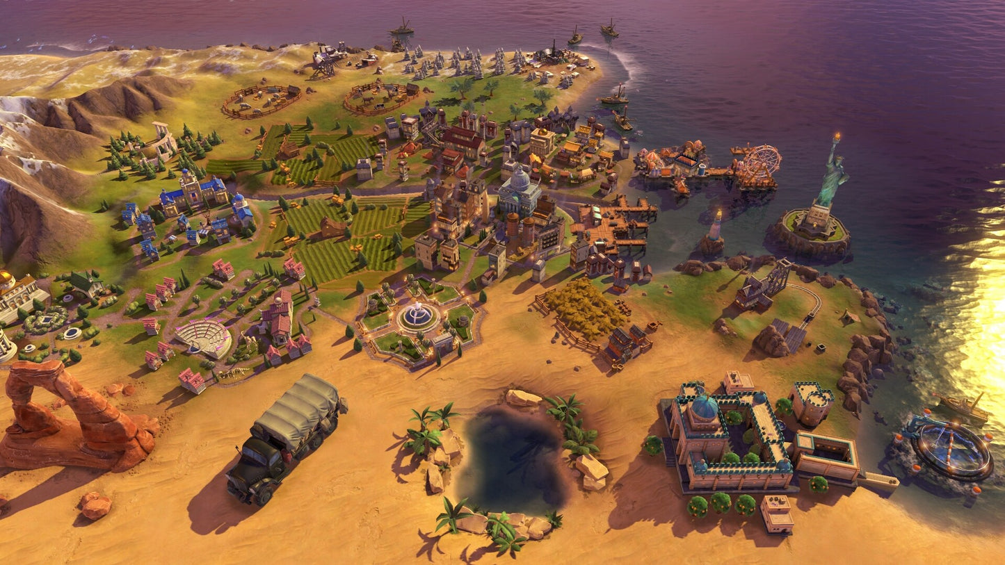 Sid Meier’s Civilization VI: Rise and Fall DLC (PC) - Steam Key - GLOBAL   - 2K [Email/Instant Delivery]