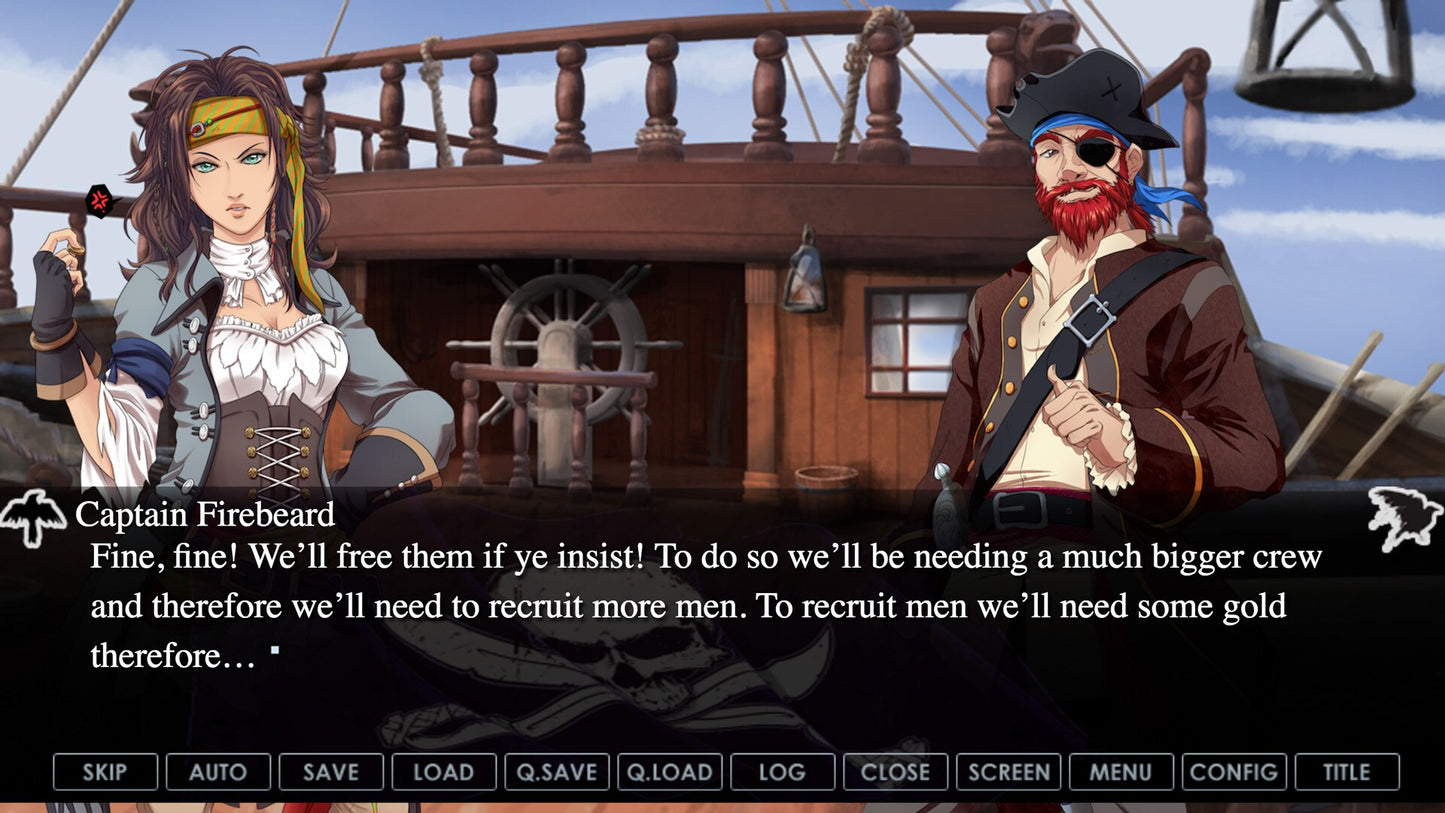 Captain Firebeard and the Bay of Crows Steam Key GLOBAL   - Sapphire Dragon Productions [Email/Instant Delivery]