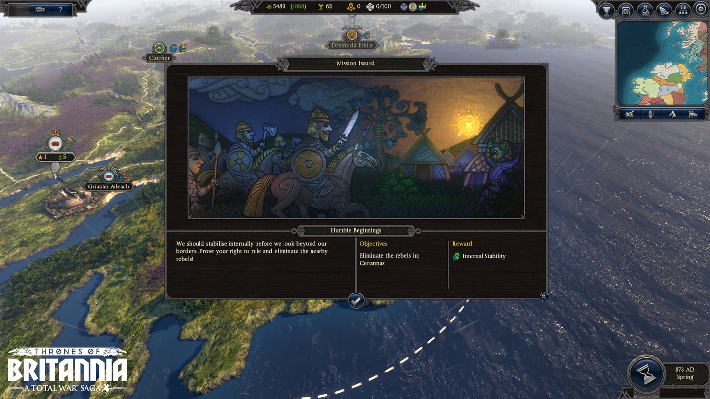 Total War Saga: Thrones of Britannia (PC) - Steam Key - GLOBAL   - SEGA [Email/Instant Delivery]