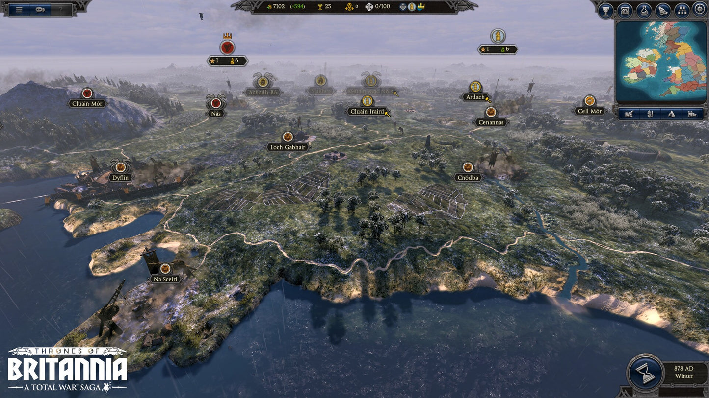 Total War Saga: Thrones of Britannia (PC) - Steam Key - GLOBAL   - SEGA [Email/Instant Delivery]
