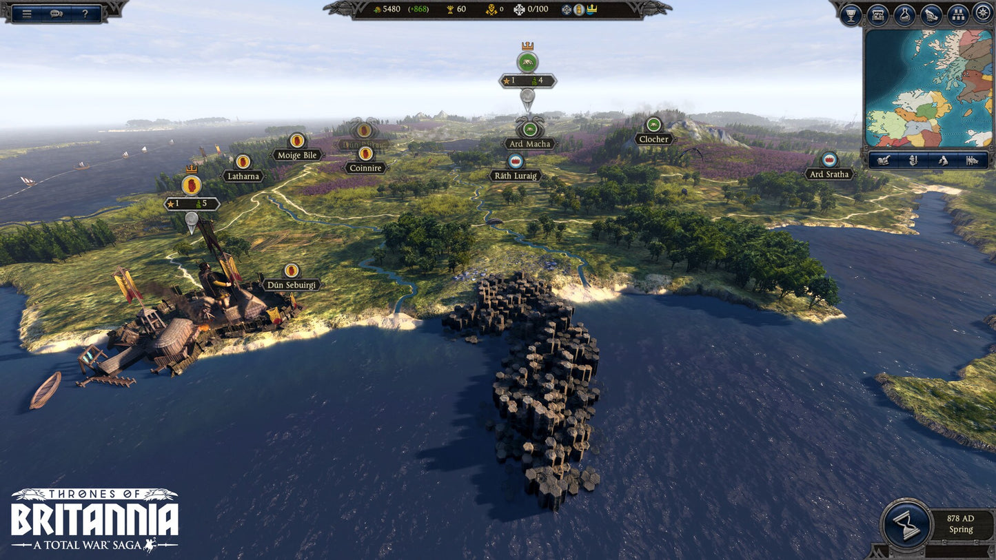 Total War Saga: Thrones of Britannia (PC) - Steam Key - GLOBAL   - SEGA [Email/Instant Delivery]