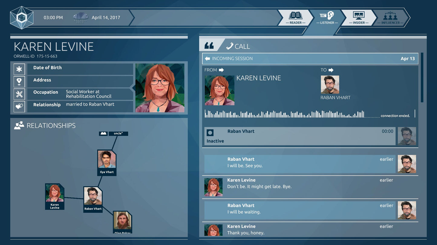 Orwell: Ignorance is Strength (PC) - Steam Key - GLOBAL   - Surprise Attack [Email/Instant Delivery]