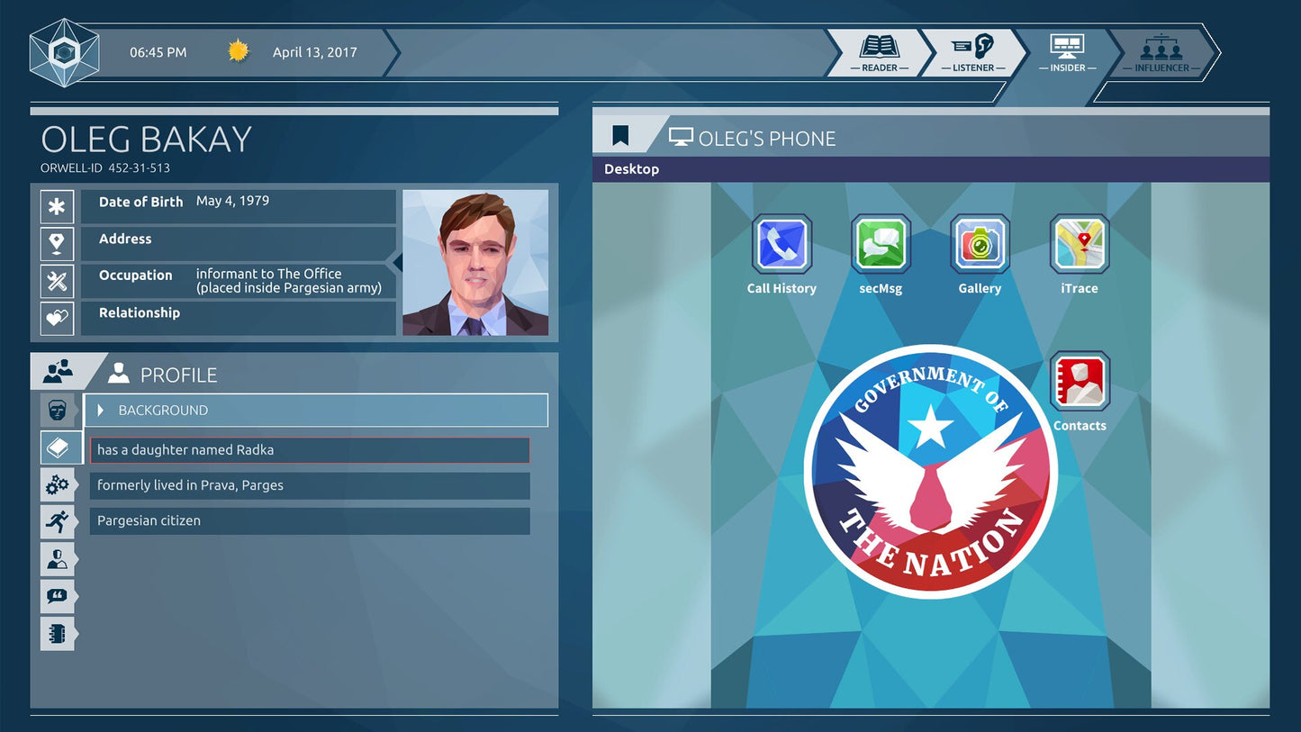 Orwell: Ignorance is Strength (PC) - Steam Key - GLOBAL   - Surprise Attack [Email/Instant Delivery]