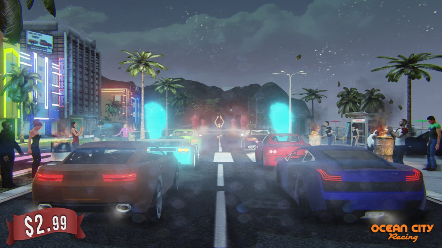 OCEAN CITY RACING: Redux (PC) - Steam Key - GLOBAL  [Email/Instant Delivery]