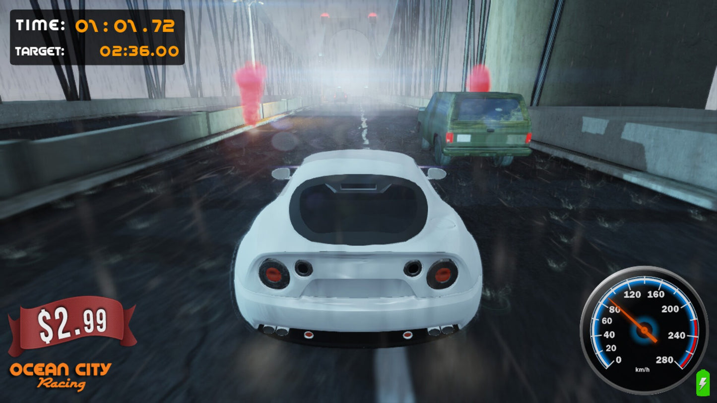 OCEAN CITY RACING: Redux (PC) - Steam Key - GLOBAL  [Email/Instant Delivery]