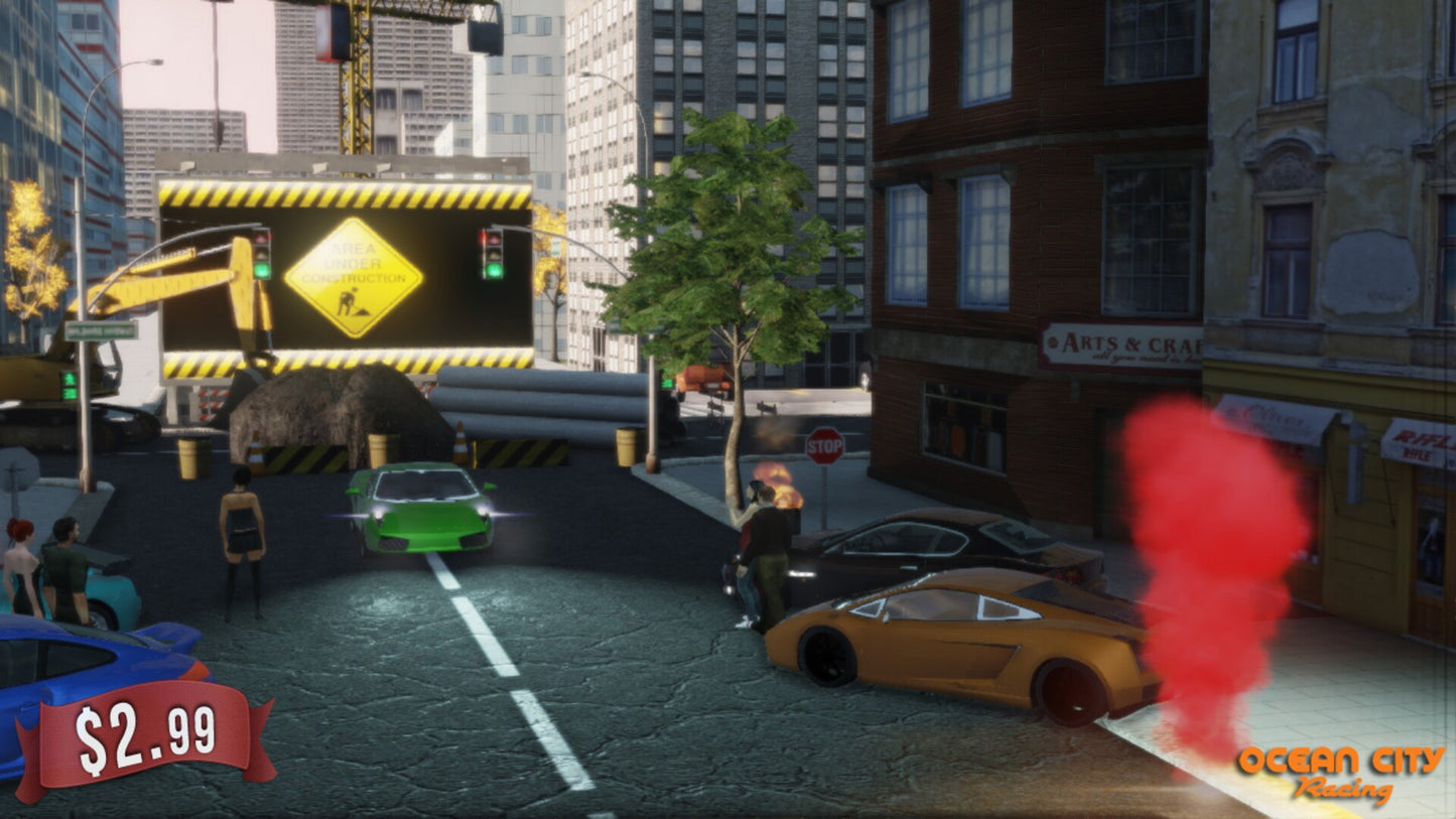 OCEAN CITY RACING: Redux (PC) - Steam Key - GLOBAL  [Email/Instant Delivery]