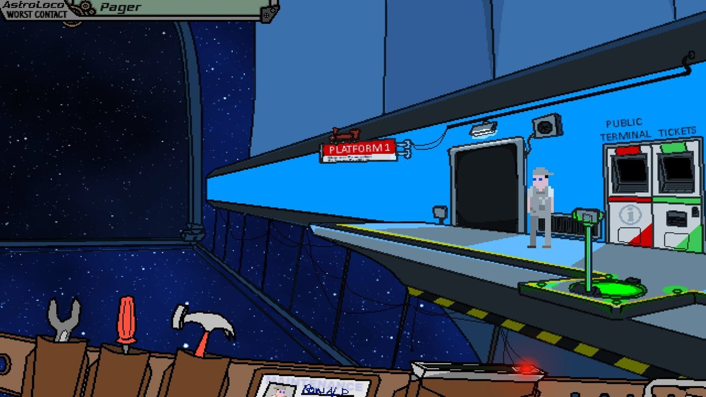 Astroloco: Worst Contact Steam Key GLOBAL   - Hungry Planet Games [Email/Instant Delivery]