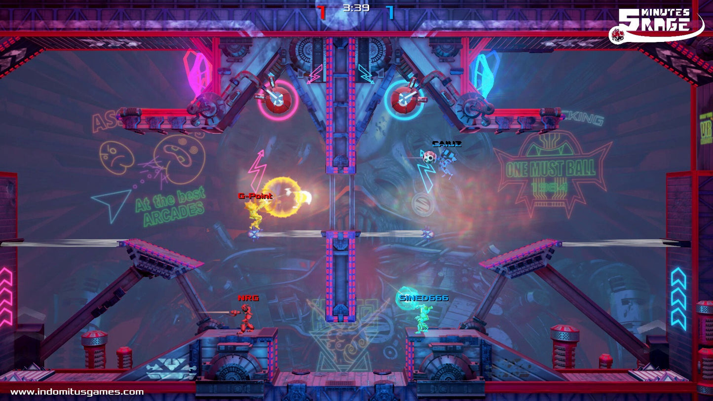 5 Minutes Rage Steam Key GLOBAL   - Indomitus Games [Email/Instant Delivery]