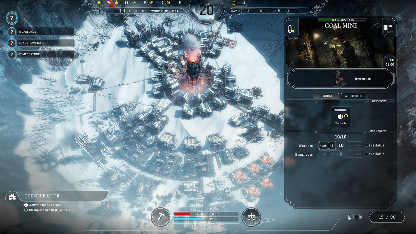 Frostpunk (PC) - Steam Key - GLOBAL   - 11 bit studios [Email/Instant Delivery]