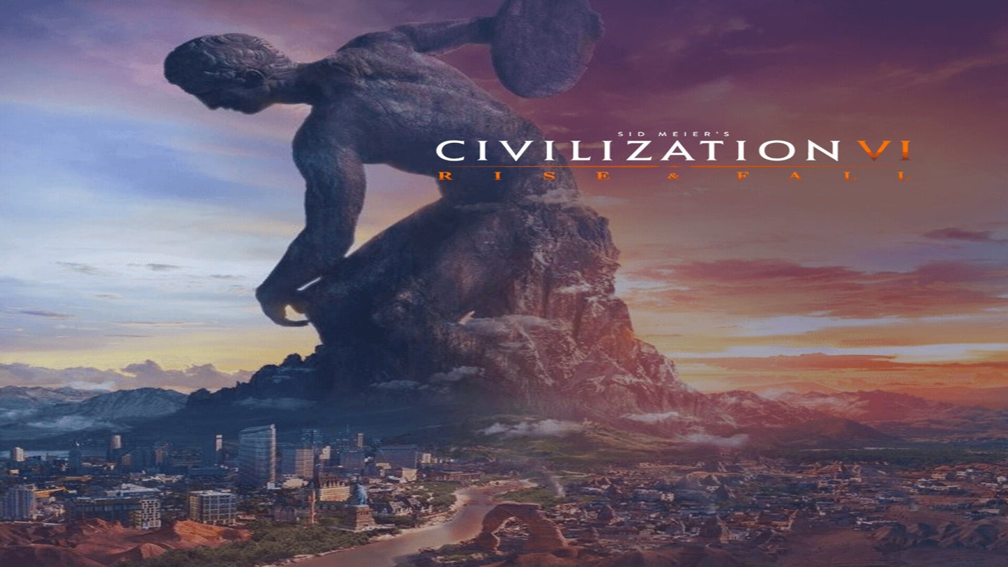 Sid Meier’s Civilization VI: Rise and Fall DLC (PC) - Steam Key - GLOBAL   - 2K [Email/Instant Delivery]