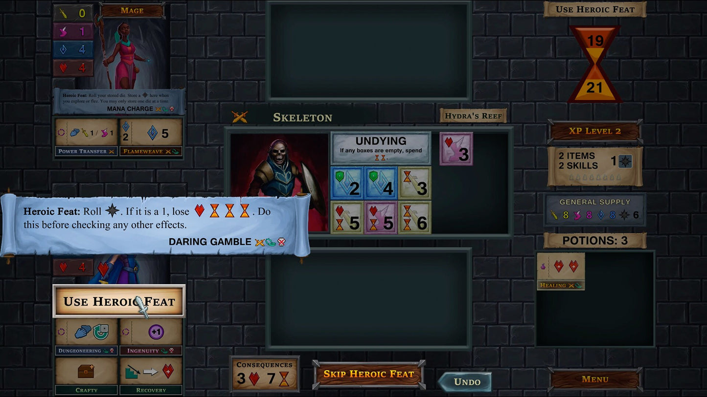 One Deck Dungeon Steam Key GLOBAL   - Handelabra Games Inc. [Email/Instant Delivery]