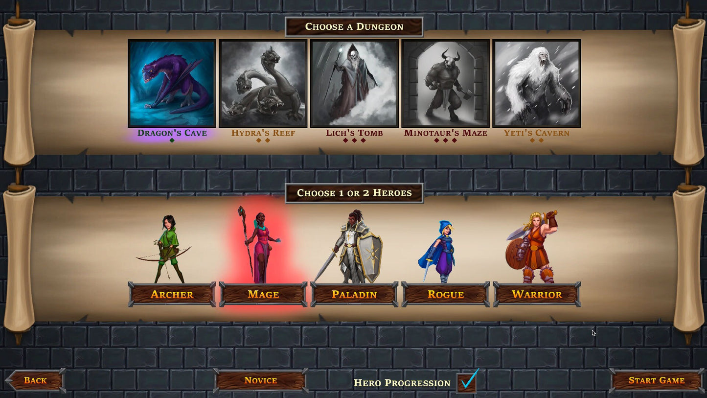 One Deck Dungeon Steam Key GLOBAL   - Handelabra Games Inc. [Email/Instant Delivery]