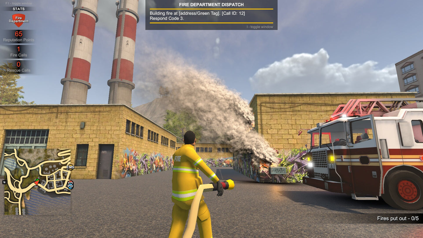 Flashing Lights - Police Fire EMS (PC) - Steam Key - GLOBAL   - Excalibur Games [Email/Instant Delivery]