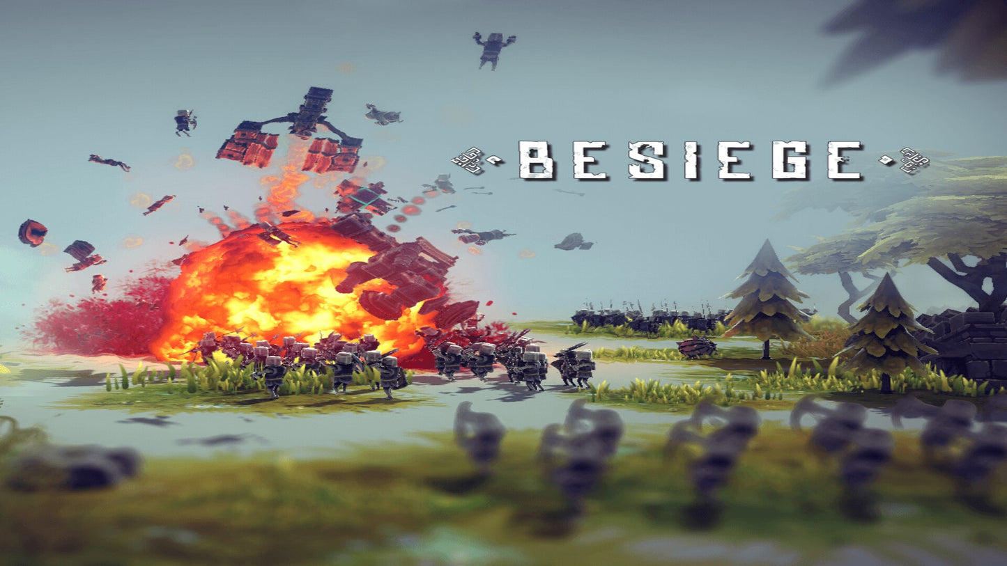 Besiege (PC) - Steam Key - GLOBAL   - Spiderling Studios [Email/Instant Delivery]