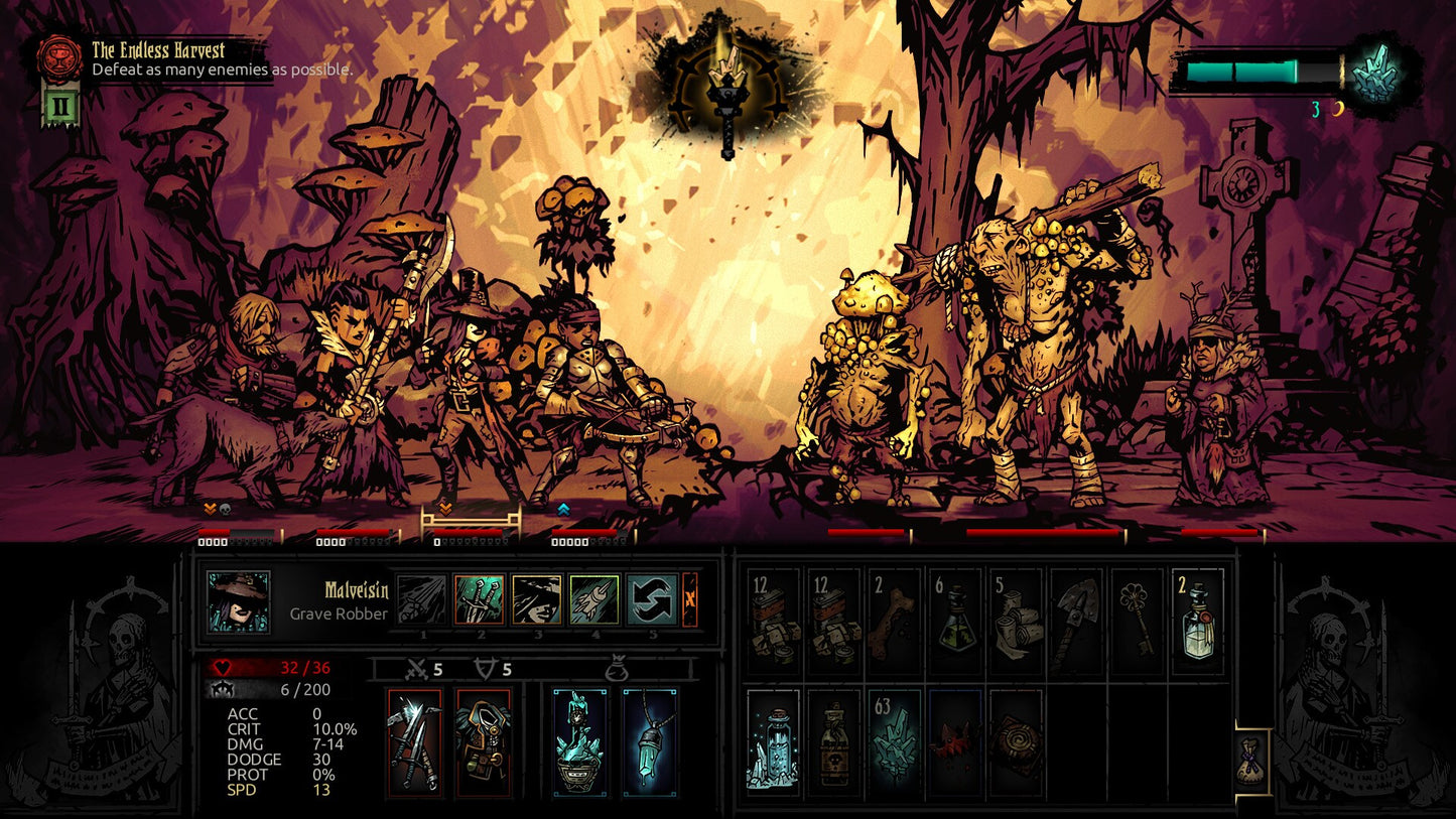 Darkest Dungeon: The Color Of Madness (PC) - Steam Key - GLOBAL   - Red Hook Studios [Email/Instant Delivery]