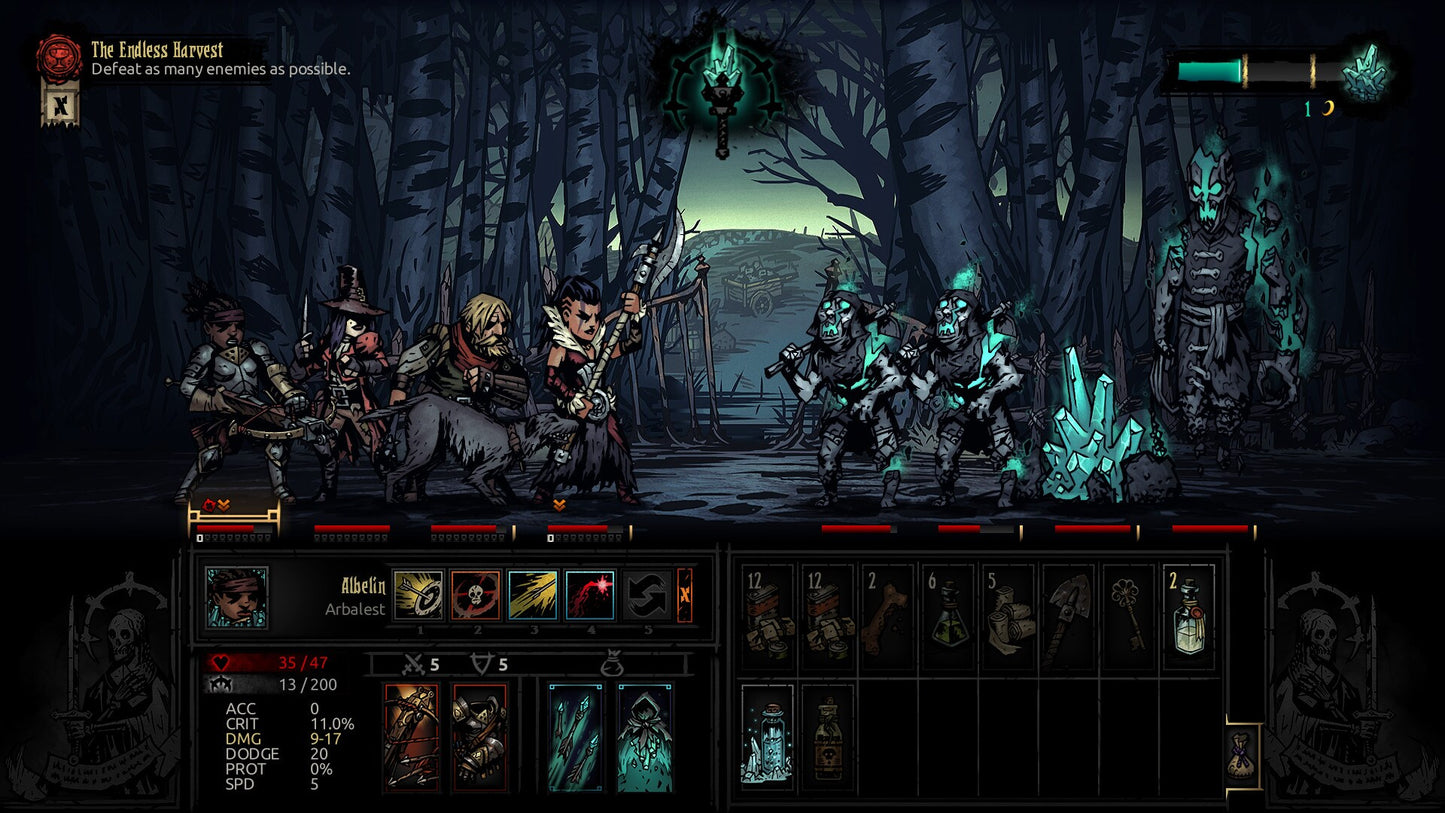 Darkest Dungeon: The Color Of Madness (PC) - Steam Key - GLOBAL   - Red Hook Studios [Email/Instant Delivery]