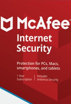 McAfee Internet Security 3 Devices 1 Year - McAfee Key - GLOBAL  [Email/Instant Delivery]