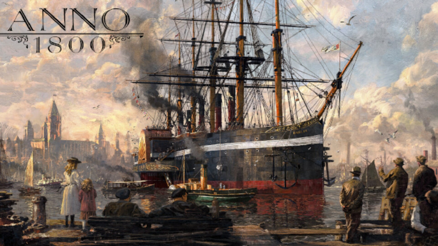 Anno 1800 (PC) - Steam Gift - GLOBAL   - Ubisoft Entertainment [Email/Instant Delivery]