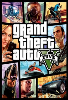 Grand Theft Auto V: Premium Online Edition & Megalodon Shark Card Bundle Rockstar Key GLOBAL   - Rockstar Games [Email/Instant Delivery]