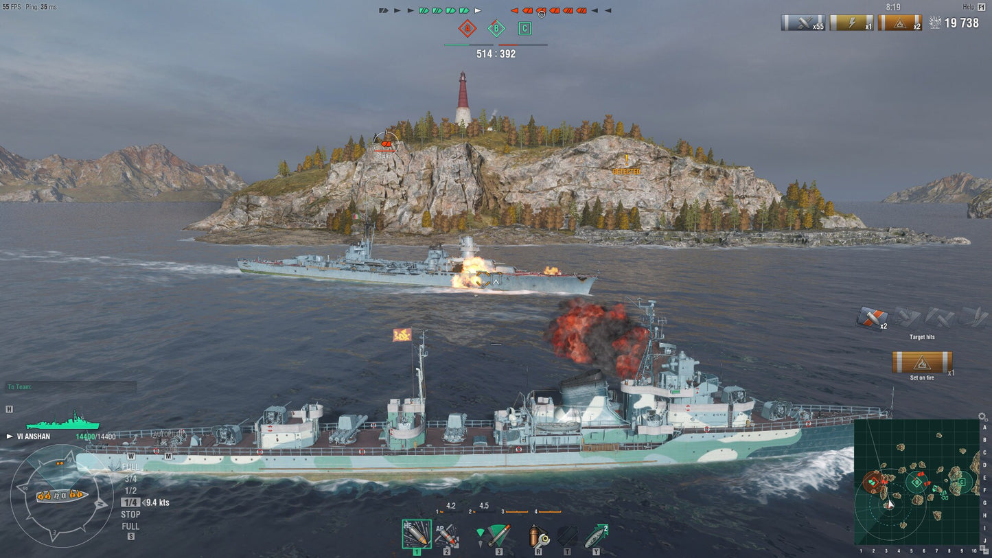 World of Warships - Anshan Pack Steam Gift GLOBAL   - Wargaming.net [Email/Instant Delivery]