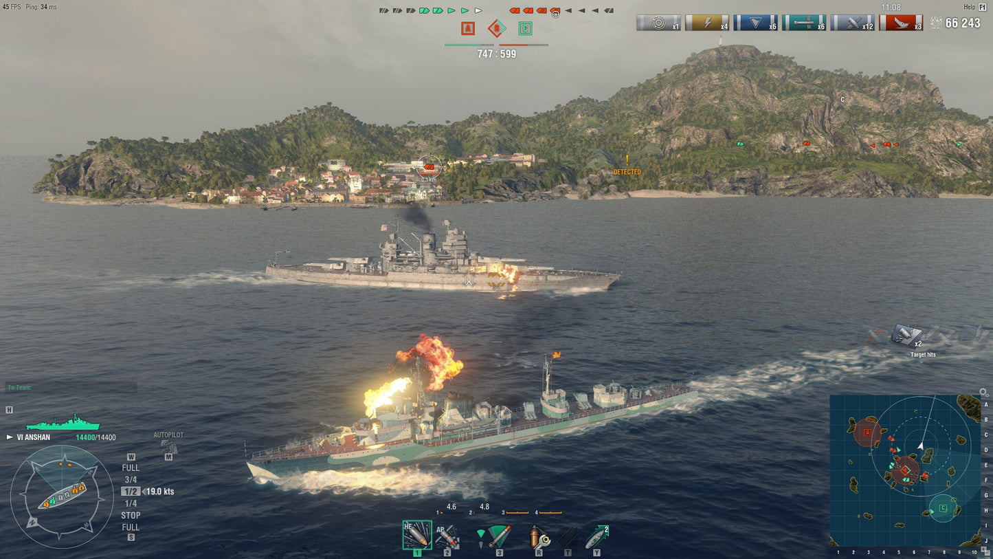 World of Warships - Anshan Pack Steam Gift GLOBAL   - Wargaming.net [Email/Instant Delivery]