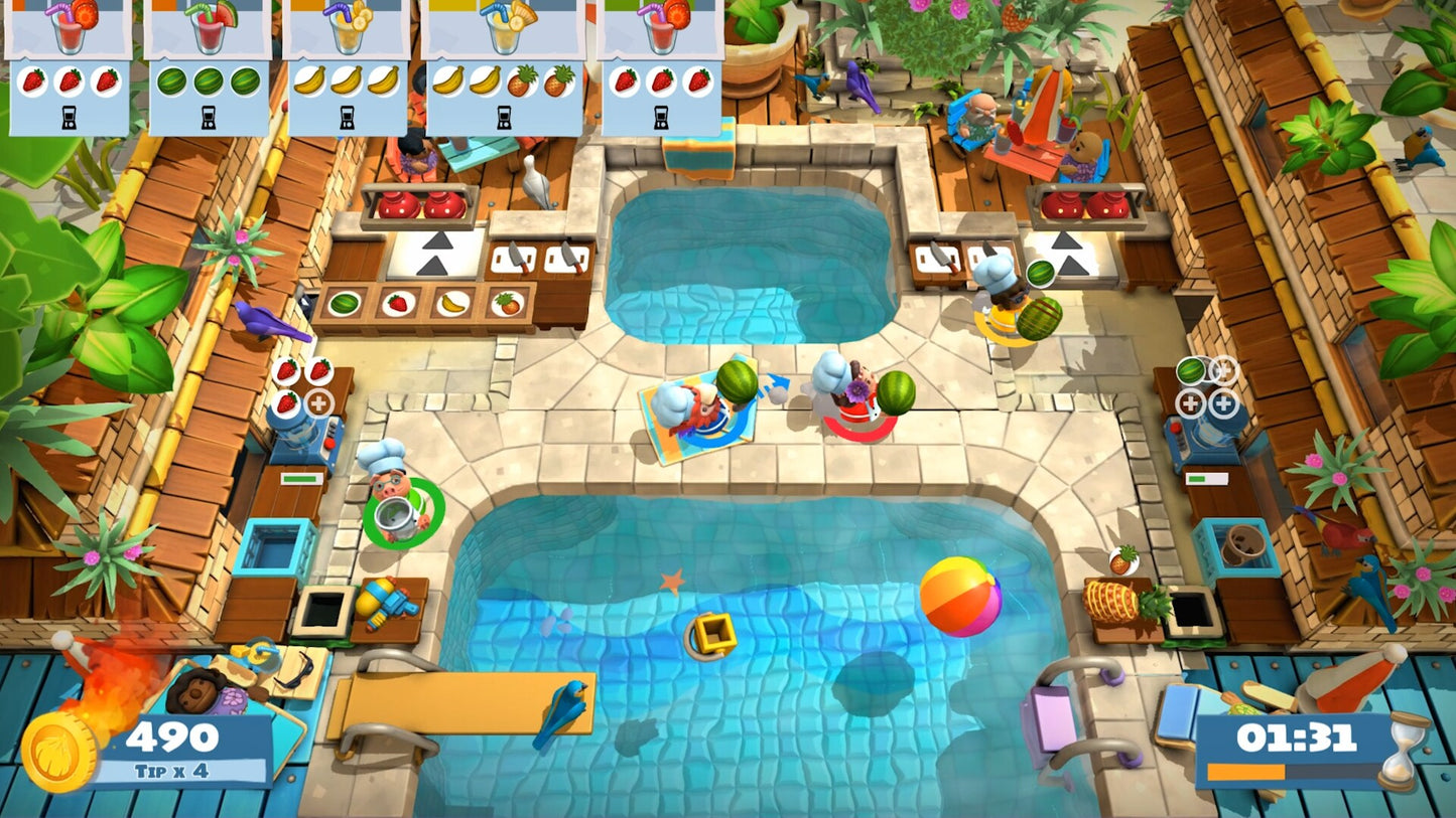 Overcooked! 2 - Surf 'n' Turf (PC) - Steam Key - GLOBAL  [Email/Instant Delivery]