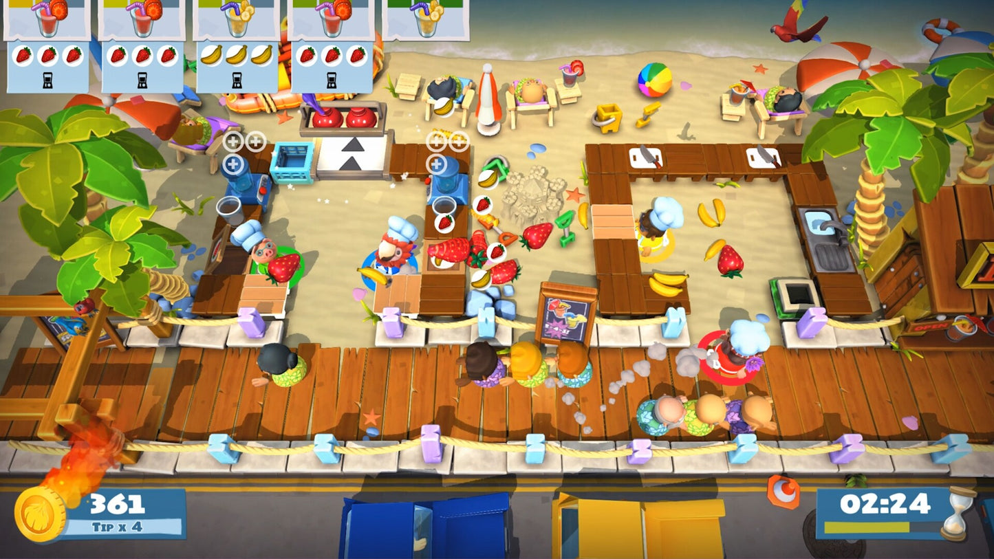 Overcooked! 2 - Surf 'n' Turf (PC) - Steam Key - GLOBAL  [Email/Instant Delivery]