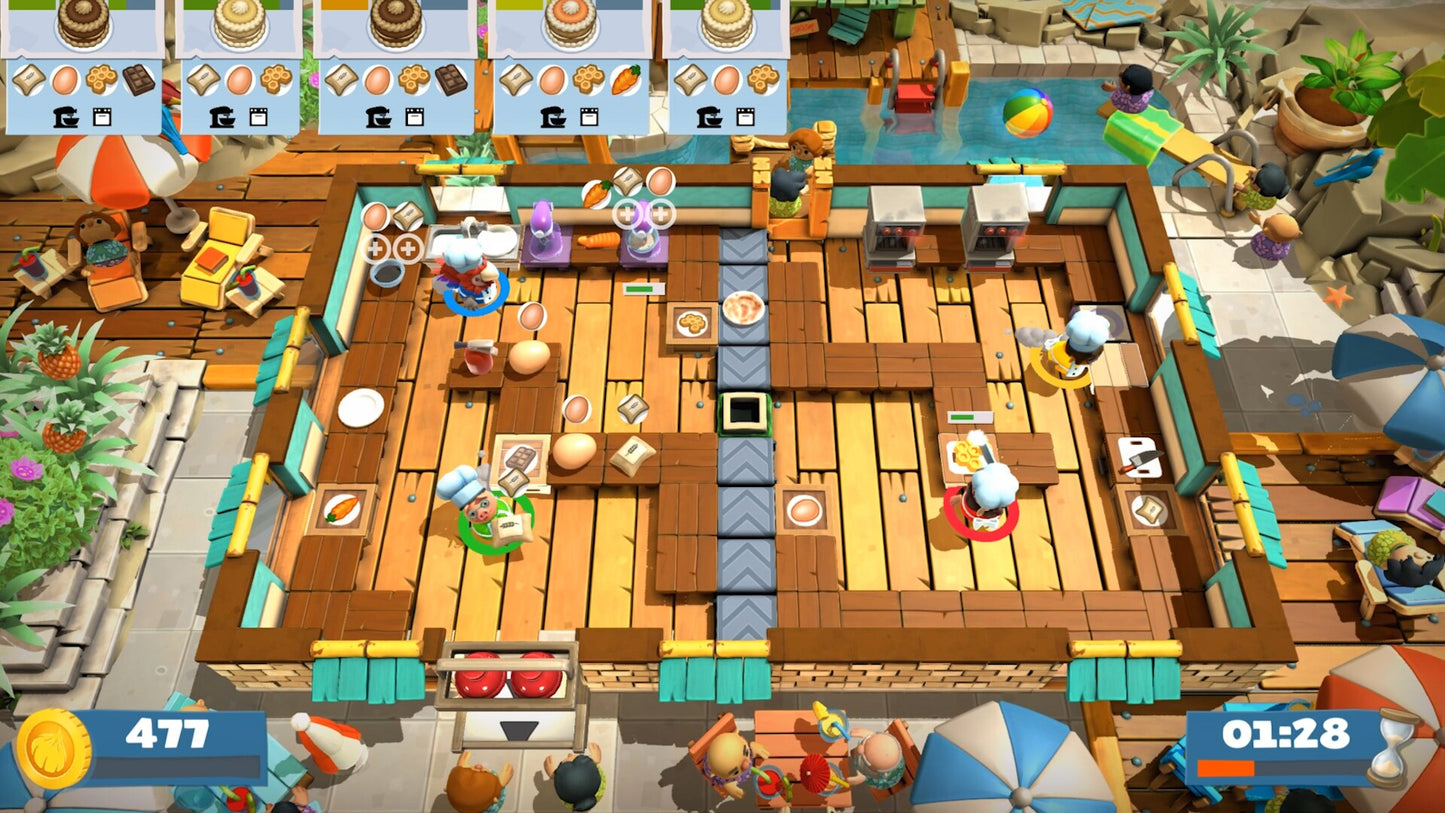 Overcooked! 2 - Surf 'n' Turf (PC) - Steam Key - GLOBAL  [Email/Instant Delivery]